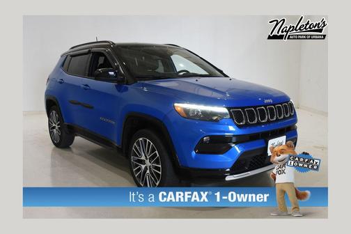 Laser Blue Pearlcoat 2023 Jeep Compass Limited