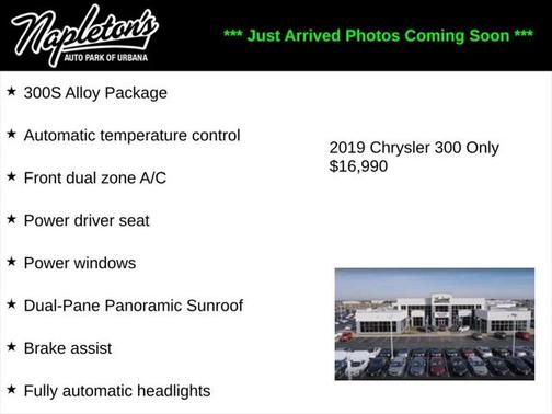 2019 Chrysler 300 S