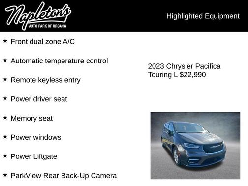 2023 Chrysler Pacifica Touring L