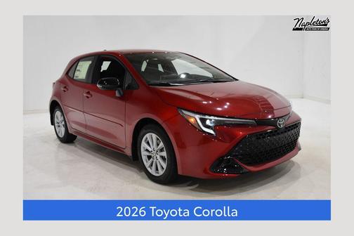 Finish Line Red 2026 Toyota Corolla SE