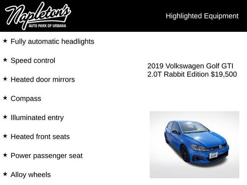 2019 Volkswagen Golf 1.4T S