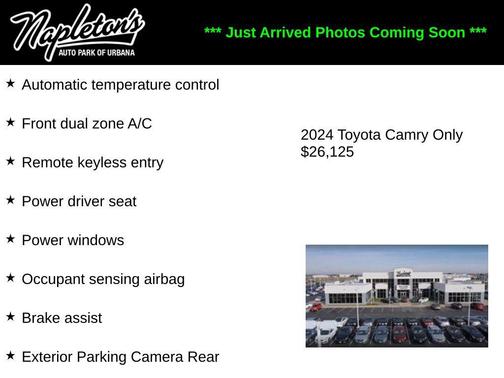Celestial Silver Metallic 2024 Toyota Camry SE