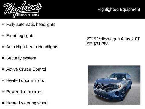 2025 Volkswagen Atlas 2.0T SE w/Technology