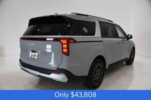 Silver 2026 Kia Carnival Hybrid EX