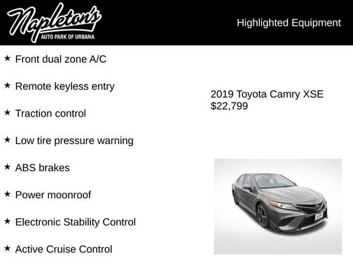 2019 Toyota Camry XSE