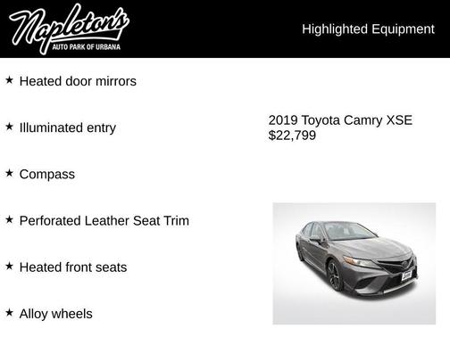 2019 Toyota Camry XSE