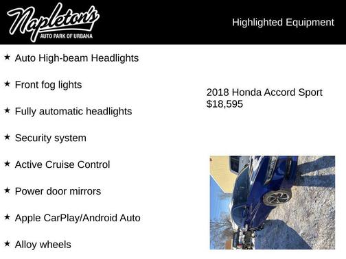 2018 Honda Accord Sport