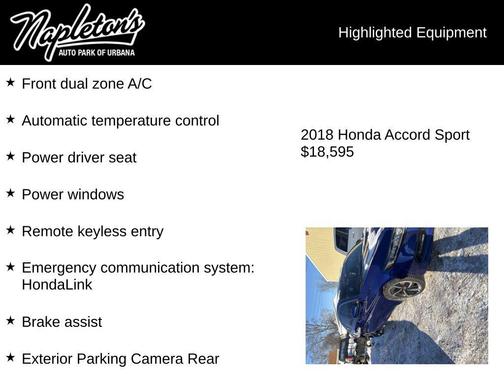 2018 Honda Accord Sport