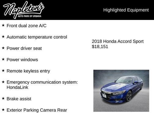2018 Honda Accord Sport