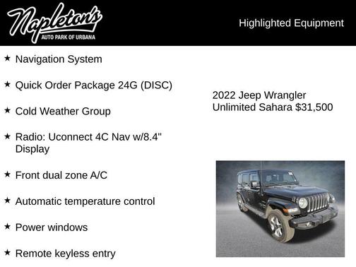 2022 Jeep Wrangler Unlimited Sahara