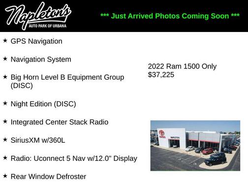 2022 RAM 1500 Big Horn/Lone Star