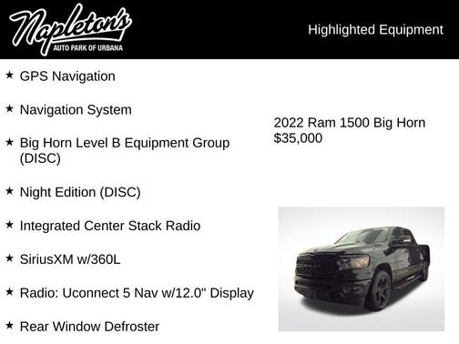 2022 RAM 1500 Big Horn/Lone Star