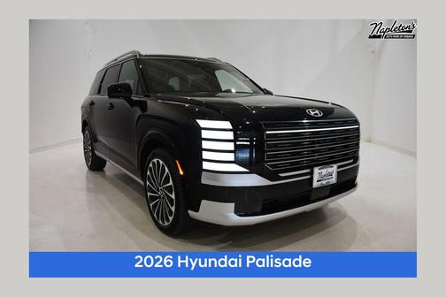 Abyss Black Pearl 2026 Hyundai Palisade Hybrid Calligraphy