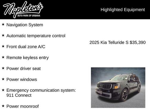 2025 Kia Telluride S