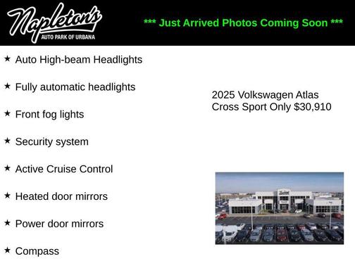 2025 Volkswagen Atlas Cross Sport 2.0T SE w/Technology 4MOTION