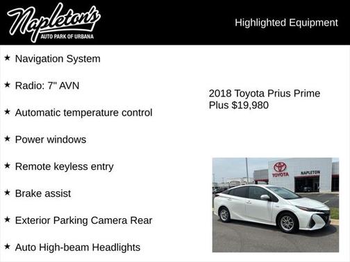2018 Toyota Prius Prime SE