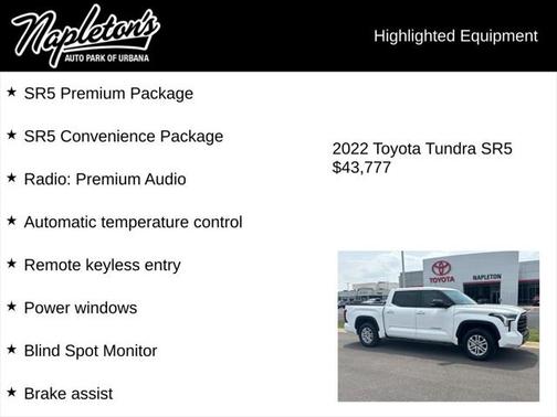 2022 Toyota Tundra SR5