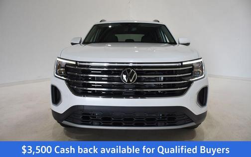White 2026 Volkswagen Atlas 2.0T SE