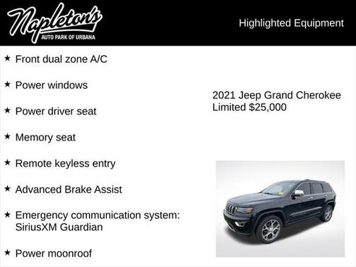 2021 Jeep Grand Cherokee Limited X