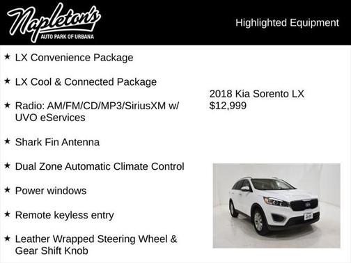 2018 Kia Sorento LX