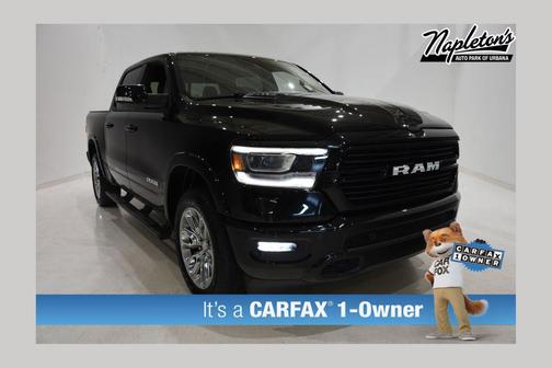 Diamond Black Crystal Pearlcoat 2022 RAM 1500 Laramie