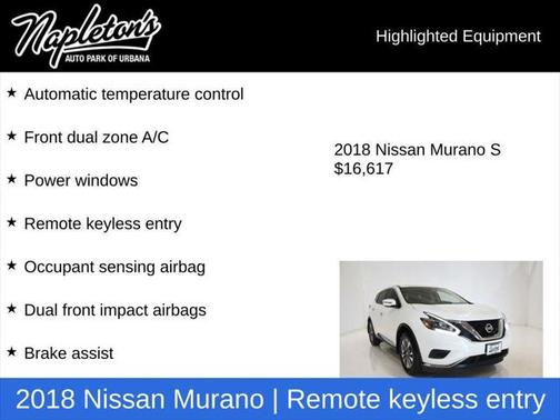 2018 Nissan Murano S