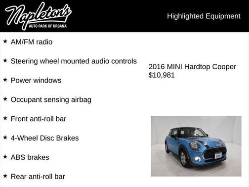 2016 MINI Hardtop Cooper