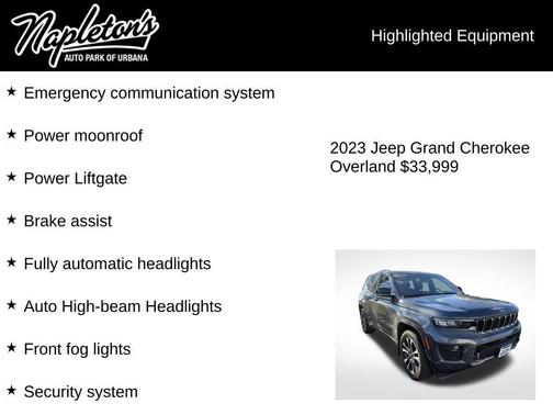 2023 Jeep Grand Cherokee Overland