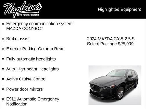 2024 Mazda CX-5 2.5 S Select