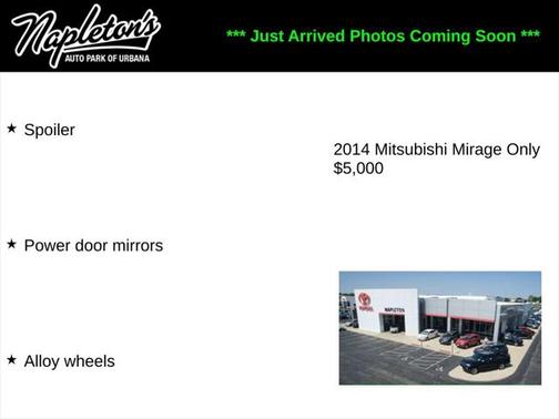 2014 Mitsubishi Mirage ES
