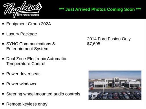 2014 Ford Fusion SE
