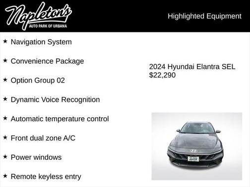 2024 Hyundai ELANTRA SEL