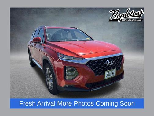 Lava Orange 2020 Hyundai SANTA FE SEL 2.4