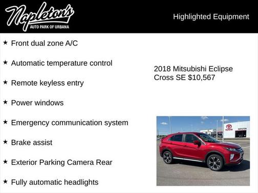 2018 Mitsubishi Eclipse Cross SE