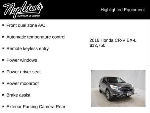 2016 Honda CR-V EX-L