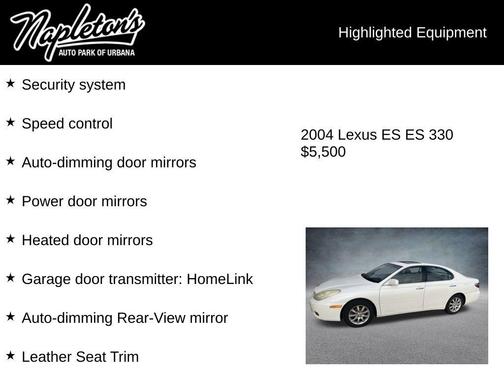 2004 Lexus ES 330 Base