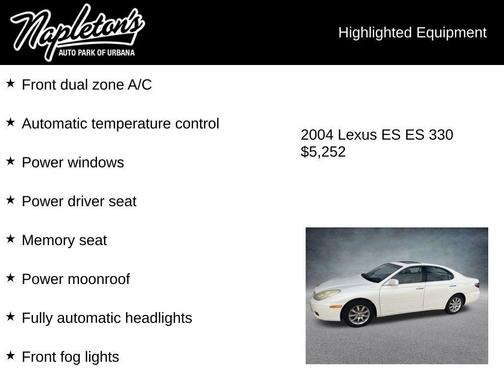 2004 Lexus ES 330 Base