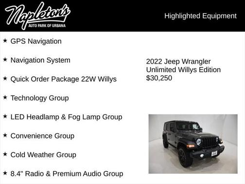 2022 Jeep Wrangler Willys