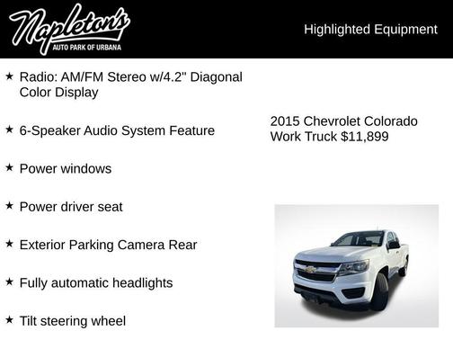 2015 Chevrolet Colorado WT