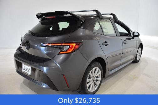 Magnetic Gray Metallic/Midnight Black Metallic 2026 Toyota Corolla SE