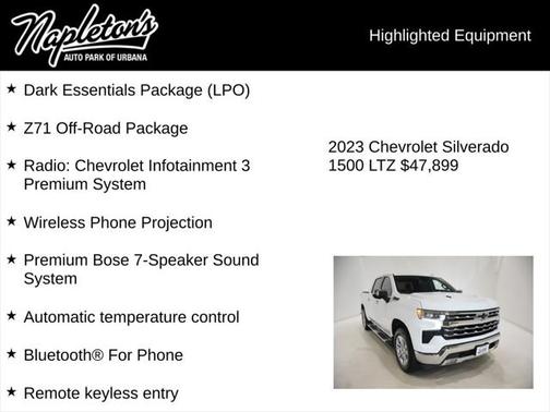 2023 Chevrolet Silverado 1500 LTZ