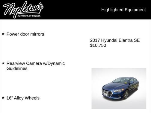 2017 Hyundai ELANTRA SE