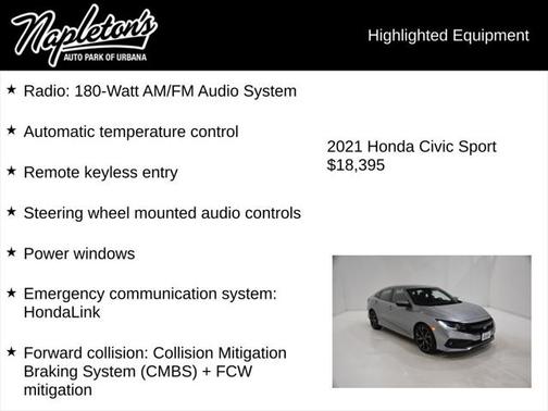 2021 Honda Civic Sport