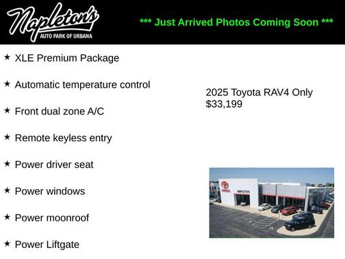 2025 Toyota RAV4 XLE Premium