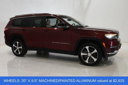 Velvet Red Pearlcoat 2023 Jeep Grand Cherokee L Limited