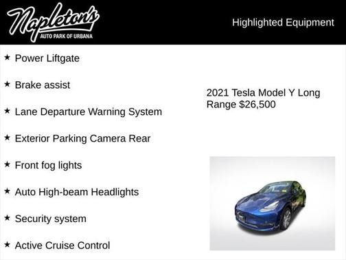 2021 Tesla Model Y Long Range Dual Motor All-Wheel Drive