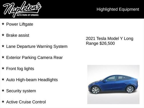 2021 Tesla Model Y Long Range Dual Motor All-Wheel Drive
