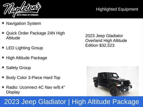 2023 Jeep Gladiator High Altitude 4x4