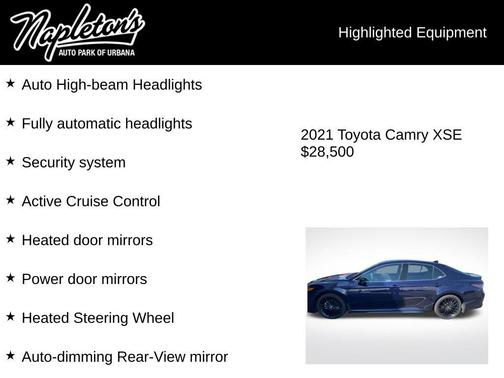 2021 Toyota Camry XSE