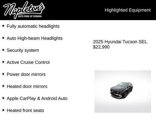 2025 Hyundai TUCSON SEL